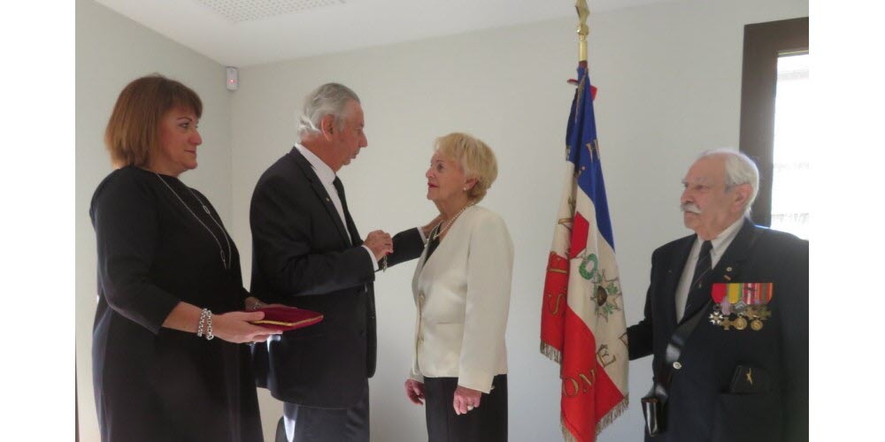 Remise de Légion d Honneur